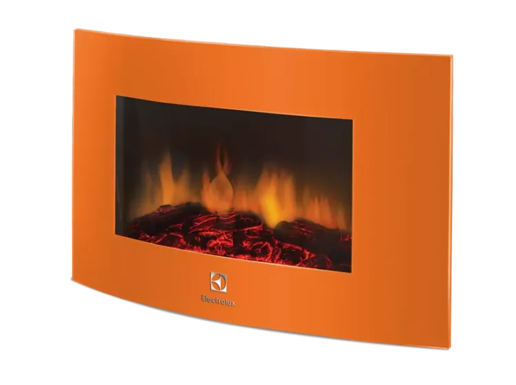 Электрокамин-камин электрический ELECTROLUX EFP/W 1200URLS Оранжевый купить в Магнитогорске