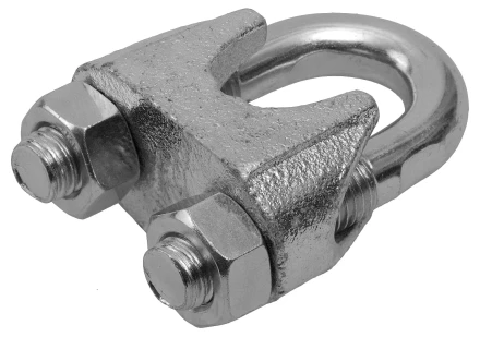 Зажим троса ЗУБР DIN 741, оцинкованный, 8мм, 2 шт 4-304416-08 купить в Магнитогорске