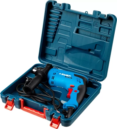 Дрель ударная + кейс ЗДУ-680 ЭРКМ2 серия ПРОФЕССИОНАЛ купить в Магнитогорске