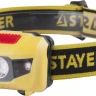 Фонарь STAYER "MASTER" налобный светодиодный, 1Вт(80Лм)+2LED, 4 режима, 3ААА 56568 купить в Магнитогорске