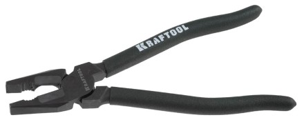 Плоскогубцы KRAFTOOL &quot;KarbMax&quot; комбинированные, с твердосплавными вставками, покрытие оксидированное с полировкой, 220мм 22018-1-22 купить в Магнитогорске
