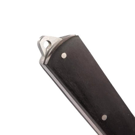 Нож электрика монтерский складной КВТ НМ-11 с изогнутым лезвием и дополнительной зоной для зачистки кабеля (102357) купить в Магнитогорске