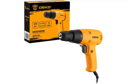 Дрель-шуруповерт сетевой DEKO DKSD400W, 063-4086 купить в Магнитогорске