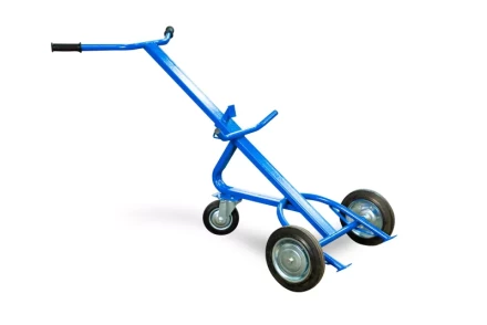 Тележка для металлических бочек TOR КБ-1 (250 пневмо+160 поворотное) 1023387 купить в Магнитогорске