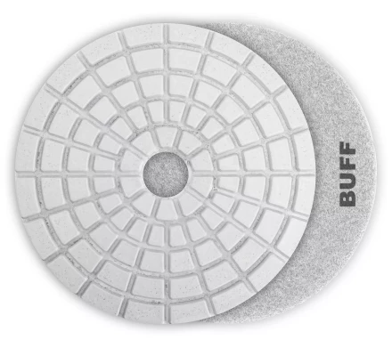ЗУБР 125 мм, BUFF, мокрое шлифование, алмазный гибкий шлифовальный круг АГШК, Профессионал (29867-10000) купить в Магнитогорске