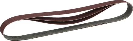 Лента ЗУБР "МАСТЕР" шлифовальная универсальная бесконечная для ЗШС-330, основа-х/б ткань, 25х762мм, Р180, 3шт 35547-180 купить в Магнитогорске