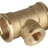 Тройник GENERAL FITTINGS переходной, латунь, г/г/г, 3/4"-1/2"-3/4" 51061-3/4-1/2-3/4 купить в Магнитогорске