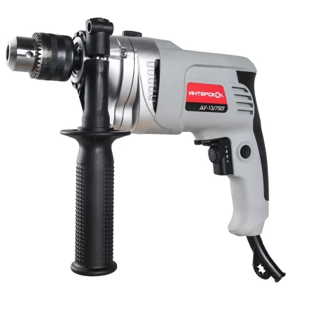 Дрель ударная Интерскол ДУ-13/750Т купить в Магнитогорске