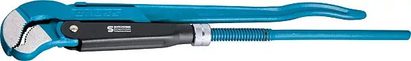 Ключ трубный рычажный №1 1" цельнокованый CrV тип - "S" GROSS 15611 купить в Магнитогорске