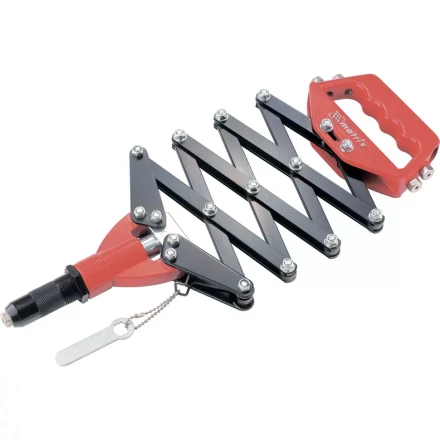 Заклепочник, 800 мм, &quot;Гармошка&quot;, усиленный, заклепки 3,2-4,0-4,8-6,0-6,4 мм Matrix 405505 купить в Магнитогорске