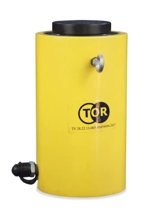Домкрат гидравлический телескопический TOR HHYG-15510D (ДТ15Г510) 15 т (3 уровня) 1004683 купить в Магнитогорске
