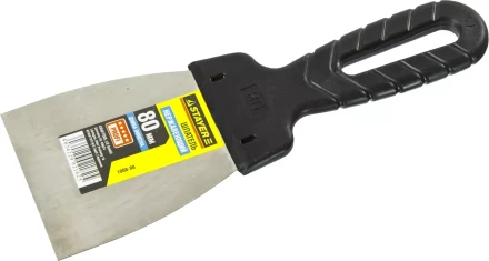 Шпатель STAYER &quot;PROFESSIONAL&quot;, нержавеющее полотно, с пластмассовой ручкой, 80мм 1008-08 купить в Магнитогорске