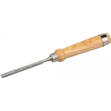 Стамеска-долото ЗУБР &quot;ЭКСПЕРТ&quot; полукруглая с деревянной ручкой, хромованадиевая сталь, 10мм 1822-10_z01 купить в Магнитогорске