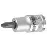 Торцовая бита-головка KRAFTOOL "INDUSTRIE QUALITAT", материал S2, PHILLIPS, сатинированная, 1/2", PH4 27901-4_z01 купить в Магнитогорске