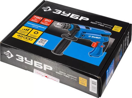 Дрель ударная ЗДУ-780 ЭРМ2 серия ПРОФЕССИОНАЛ купить в Магнитогорске