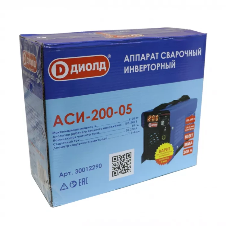 Аппарат сварочный инверторный Диолд АСИ 200-05 купить в Магнитогорске