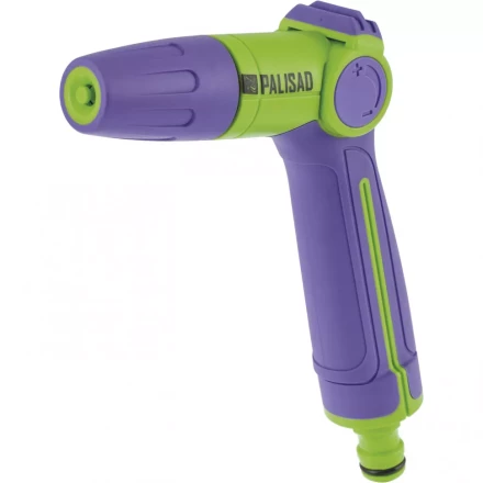 Пистолет-распылитель регулируемый двухкомпонентная рукоятка Palisad 65159 купить в Магнитогорске