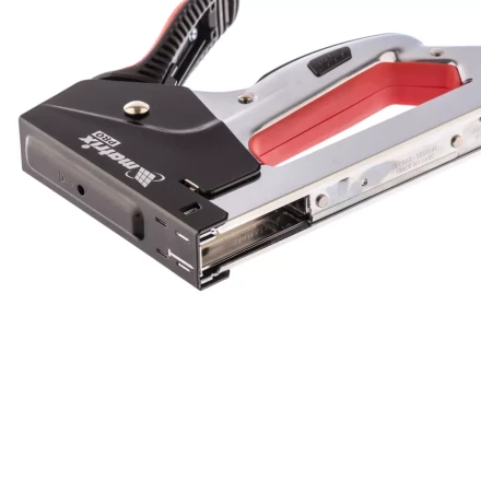 Степлер мебельный стальной быстрая загрузка тип скобы 53 6-10 мм PRO Matrix 40916 купить в Магнитогорске