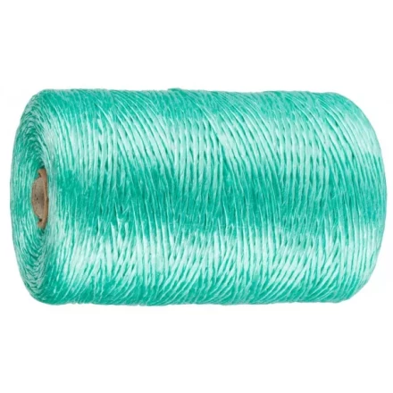 Шпагат ЗУБР многоцелевой полипропиленовый, зеленый, d=1,8 мм, 500 м, 50 кгс, 1,2 ктекс 50033-500 купить в Магнитогорске