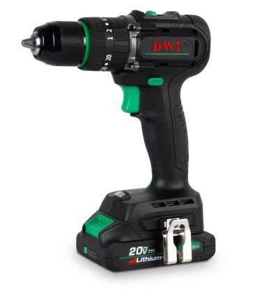 Бесщеточная аккумуляторная ударная дрель-шуруповерт DWT ASBP-20 DNG-2 BMC купить в Магнитогорске