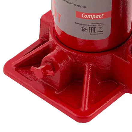 Домкрат гидравлический бутылочный, 6 т, h подъема 180–340 мм Sparta Compact 50340 купить в Магнитогорске