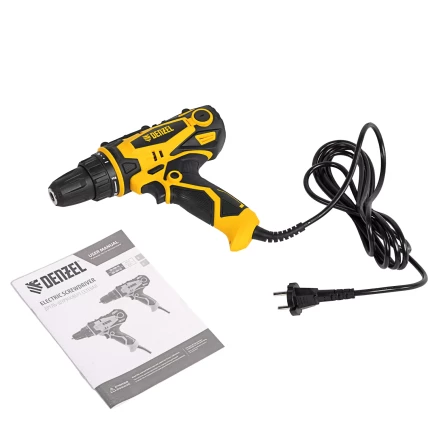 Дрель-шуруповерт сетевая SD-300-10// Denzel 26201 купить в Магнитогорске