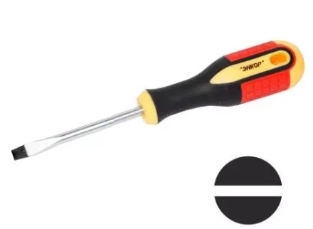 Отвертка шлиц. 1,0х5,5х125мм,трехкомп рук. 19613 купить в Магнитогорске