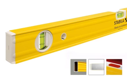 Уровень магнитный  120 см  тип80АM   2глазка  STABILA купить в Магнитогорске