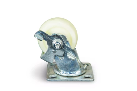 Колесо большегрузное поворотное SCdnb 42 100 мм полипропиленовое с тормозом 1024222 купить в Магнитогорске