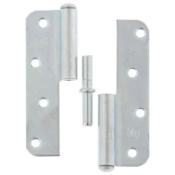 Петля накладная ПН1-110 левая цинк 4штуки Металлист Россия 91553