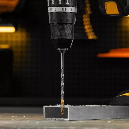 Сверло спиральное по металлу Denzel 5,5 х 139 мм, Р6М5, Golden Tip, удлиненное, 718255 купить в Магнитогорске