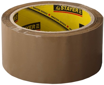 Клейкая лента, STAYER Master 1207-50, коричневая, 48мм х 60м 1207-50 купить в Магнитогорске