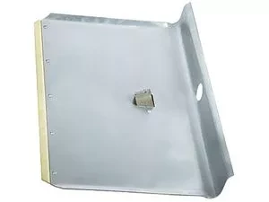 Лопата тротуарная 400х 400х 1,5 мм без черенка алюминиевая метал. окантовка  СИБРТЕХ Россия 61543 купить в Магнитогорске