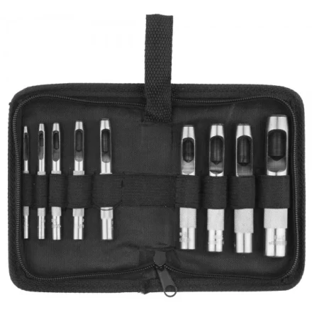 Набор ЗУБР Пробойники для кожи &quot;МАСТЕР&quot;, 2-13мм, 9шт 22949-H9 купить в Магнитогорске