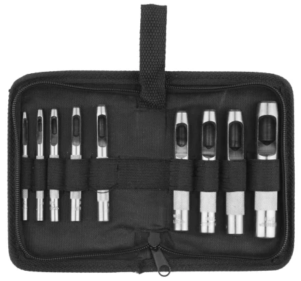 Набор ЗУБР Пробойники для кожи &quot;МАСТЕР&quot;, 2-13мм, 9шт 22949-H9 купить в Магнитогорске