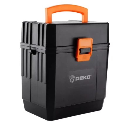 Уровень лазерный LL57 SET4 DEKO, 065-0296, в пластиковом кейсе со штативом купить в Магнитогорске