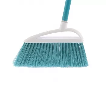 Щетка пластмасовая  для  пола  230 мм &quot;LUX&quot; бирюз. щетина c черенком 120 см D22мм ELFE 93559 купить в Магнитогорске
