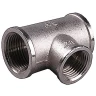 Тройник GENERAL FITTINGS переходной, никелированная латунь, г/г/г, 3/4"-1/2"-3/4" 51060-3/4-1/2-3/4 купить в Магнитогорске