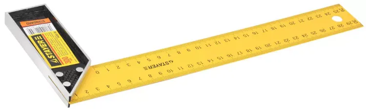 Угольник STAYER "STANDARD" столярный, стальное полотно, 300мм 34302-30 купить в Магнитогорске