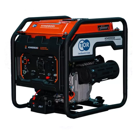 Генератор бензиновый инверторный TOR KM2800i 2,8 кВт 220В 12 л с электростартером 1025974 купить в Магнитогорске