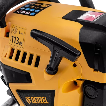 Пила цепная бензиновая Denzel DS-4516, шина 40 см, 45 см3, 2,5 л.с, шаг 0,325, паз 1,5 мм, 64 звена 95236 купить в Магнитогорске