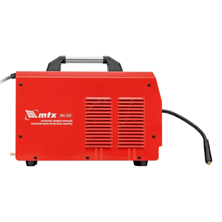 Аппарат инвертор. полуавтомат. cварки MTX MIG-220S 94304, 220A, ПВ 60%, катушка 5 кг купить в Магнитогорске