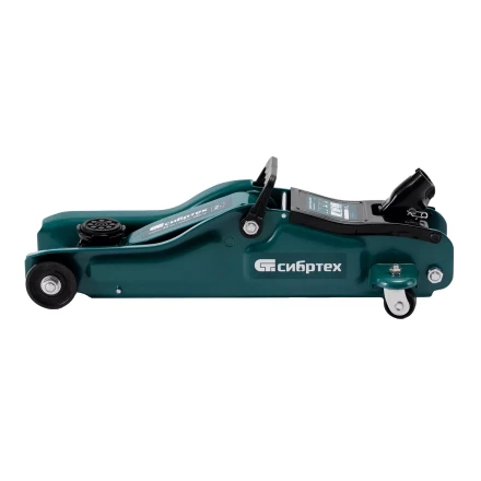 Домкрат гидравлический подкатной Сибртех 50831, 2 т, 85-330 мм, низкий подхват, в пласт. кейсе купить в Магнитогорске