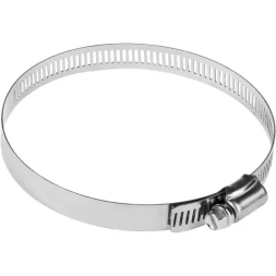 Хомуты ЗУБР &quot;ЭКСПЕРТ&quot;, нерж. сталь, просечная лента 12 мм, 91-114 мм, 50 шт 37815-091-114-50