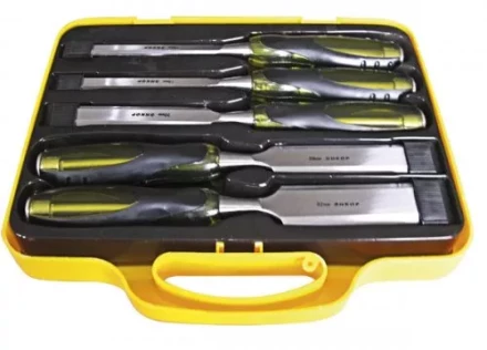 Набор стамесок-долот 10,12,20,26,32 мм 5 штук пластиковый кейс Энкор 10441 купить в Магнитогорске