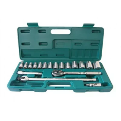 Набор головок торцевых 1/2"DR   3/8"-1-1/4"  19предметов Jonnesway S05Н4219S 48479