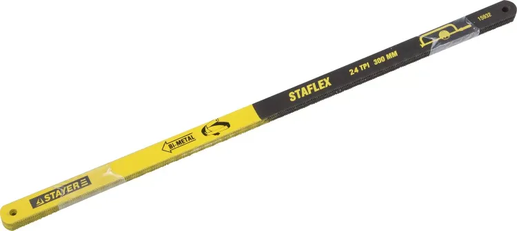 Полотна STAYER "PROFI" для ножовки по металлу, Bi-metall, 24х300 мм, 100 шт 15932-S100 купить в Магнитогорске