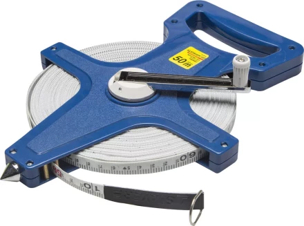 Мерная лента STAYER &quot;MASTER&quot; GEOMax, фиберглассовое полотно, 50м 3418-50 купить в Магнитогорске