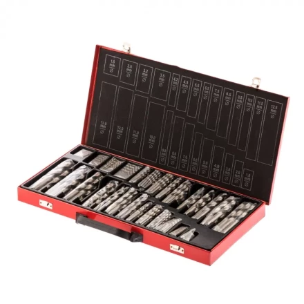 Набор сверл по металлу 1-13 мм 230 шт. HSS в металлическом кейсе Matrix 723230 купить в Магнитогорске