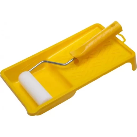 Набор STAYER Валик &quot;ПОРОЛОН&quot; МИНИ с ванночкой, 110мм 0544-10 купить в Магнитогорске